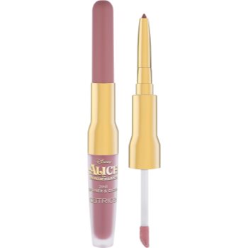 Catrice Disney Alice in Wonderland ruj și creion pentru conturul buzelor 2 in 1 - imagine 2